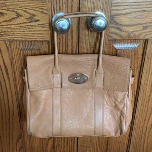 Mulberry bayswater classic purse in tan